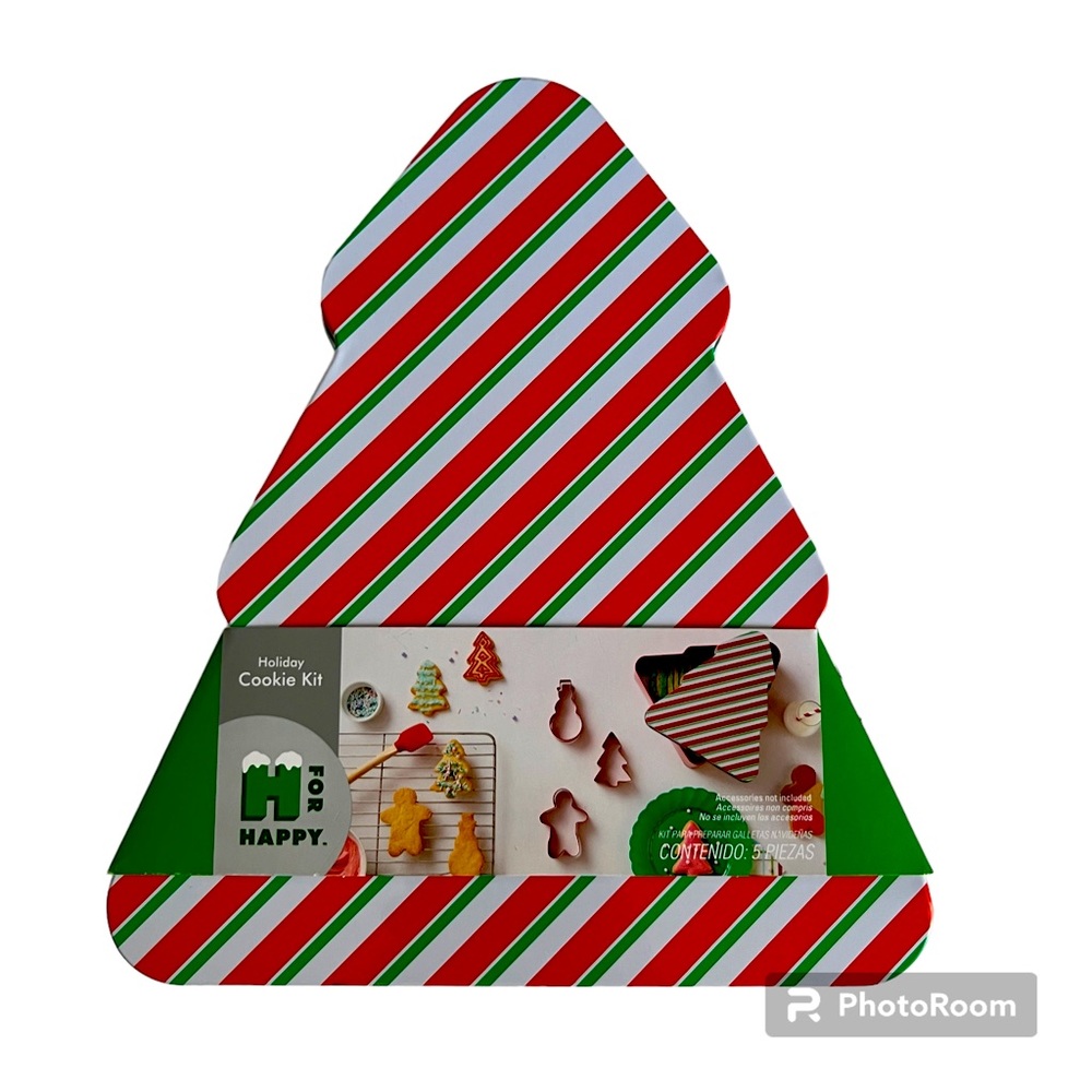 New Bed Bath & Beyond Christmas Holiday Cookie Kit, 5-piece